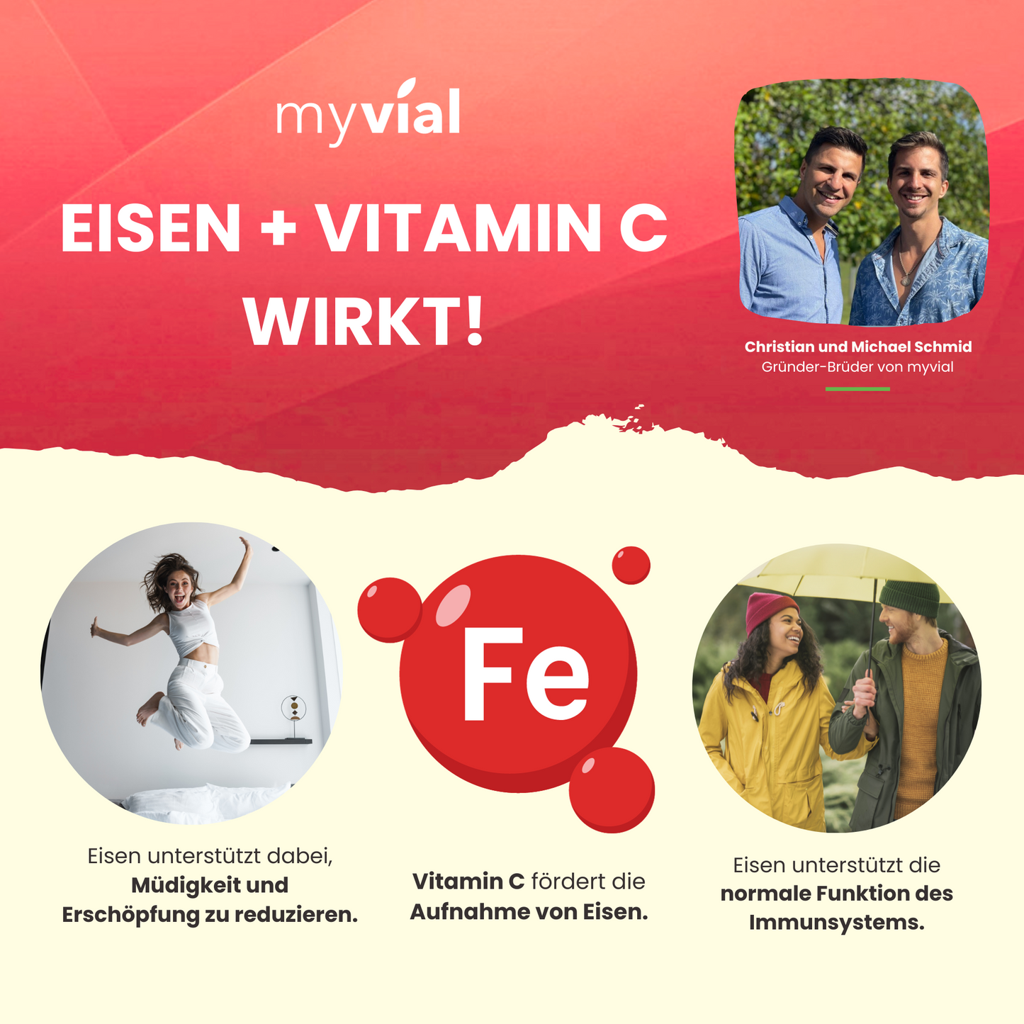 Eisen + Vitamin C (Acerola) 180 Tabletten
